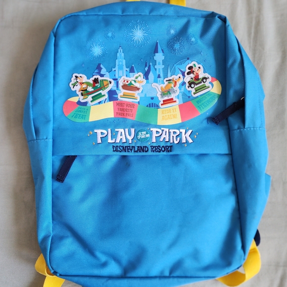 Disney Handbags - Disneyland Resort Winter Play Park Backpack - Blue Unisex